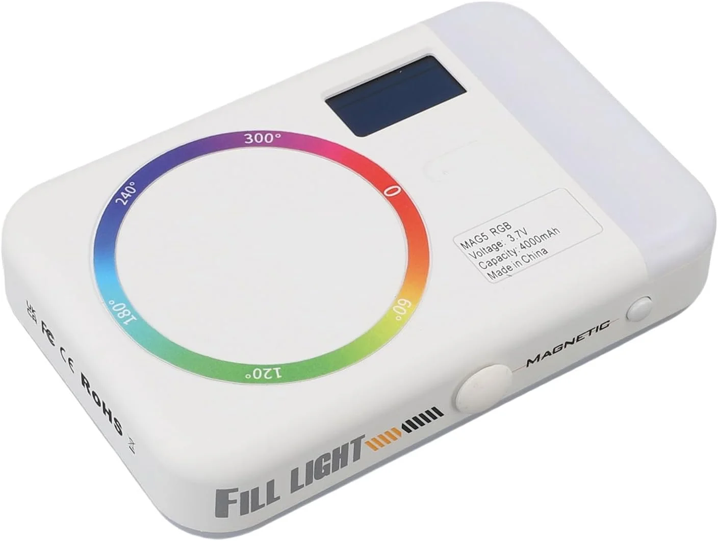 نور ال ای دی دوربین Cryfokt، نور ویدئویی RGB مغناطیسی 2500 تا 9000K با 26 جلوه ویژه برای پخش زنده