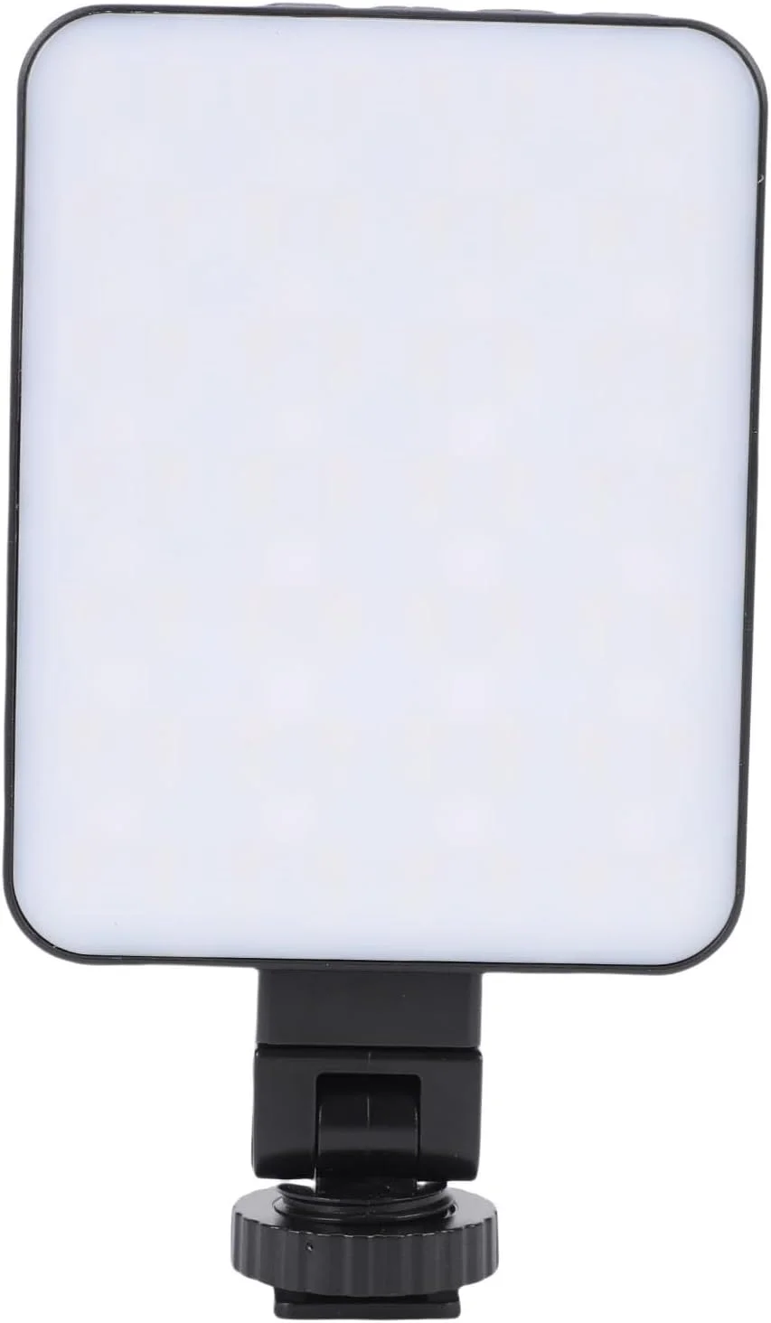 نور ویدئویی ال ای دی همه کاره Cryfokt با چرخش 360 درجه، عمر باتری طولانی برای جلسات پخش زنده، سلفی