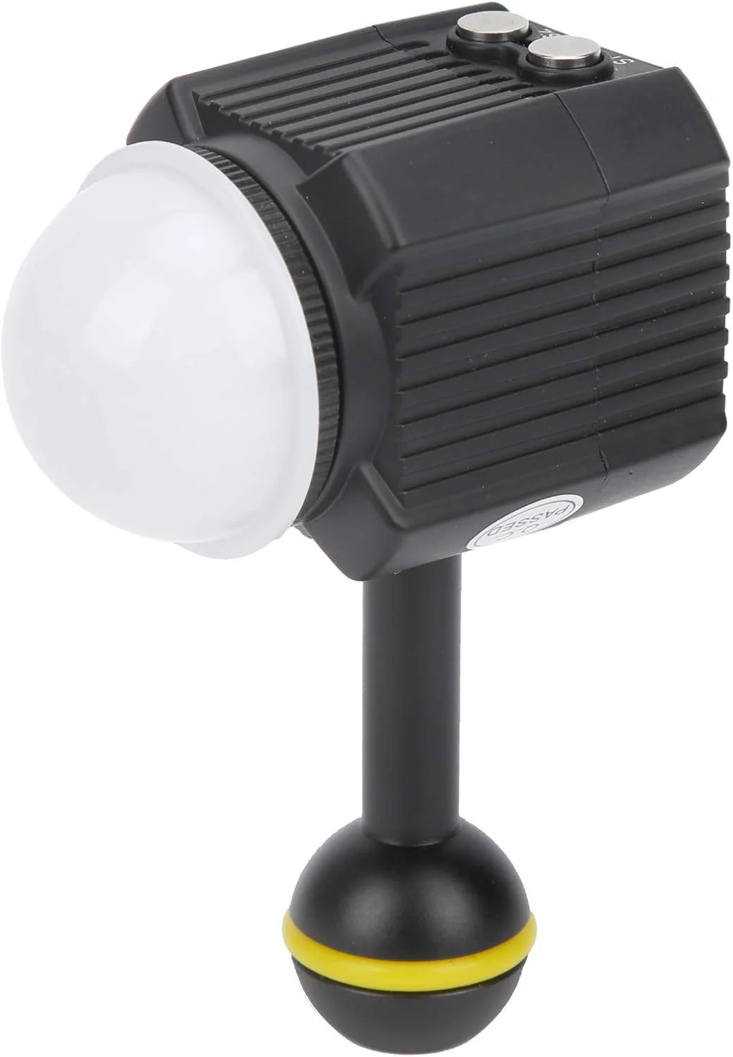 چراغ غواصی، چراغ ویدئویی LED دوربین زیر آب 60 متری، چراغ شب پرکننده ویدئویی LED ضد آب قابل تنظیم، چراغ عکاسی زیر آب 7500K