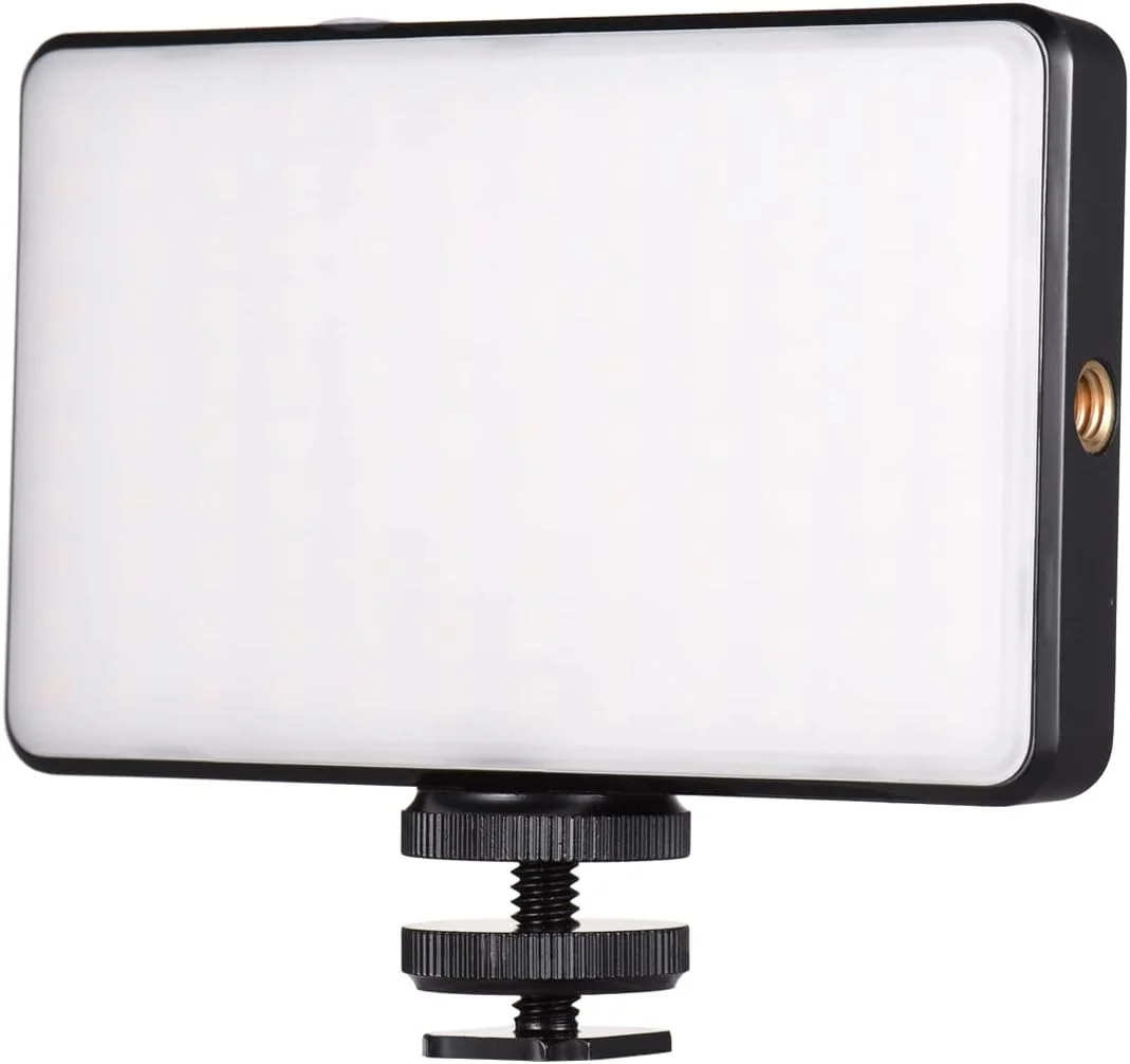 چراغ عکاسی Domary، نور ویدئویی LED جیبی ST120 قابل شارژ با نور پرکننده دمای دو رنگ 2500K-9000K با قابلیت تنظیم نور CRI95+ به همراه پخش کننده سیلیکونی و 6 عدد فیلتر رنگی برای عکاسی از محصولات و ولاگ