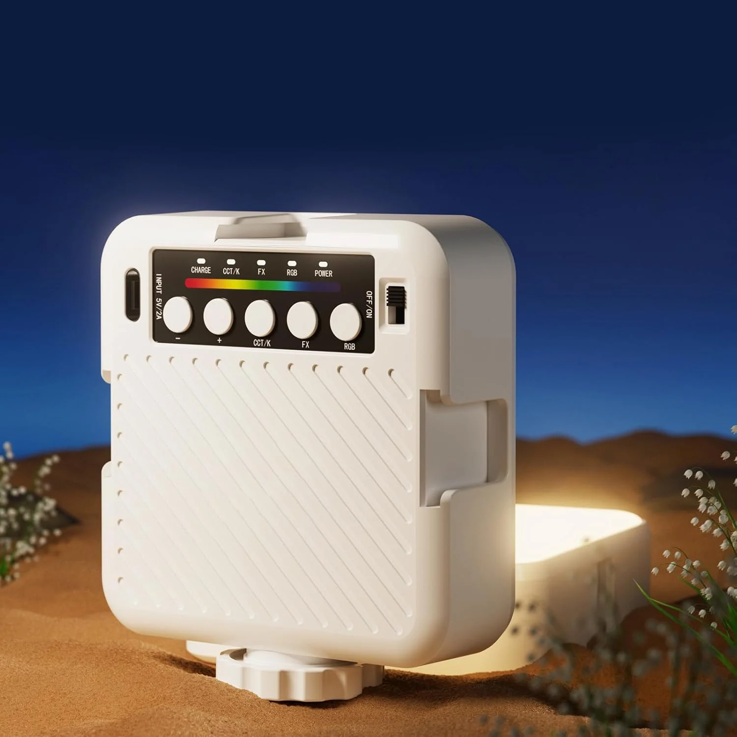 نور ال ای دی هنری برای ویدیو، کاربری آسان، نورپردازی عکاسی برای مهمانی ها و دکوراسیون محیطی، مناسب برای ولاگرها، نور دوربین ال ای دی