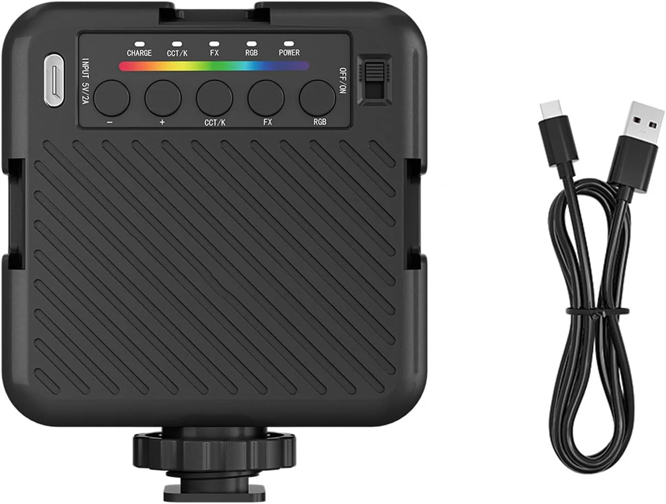 نور ال ای دی هنری برای ویدیو، کاربری آسان، نورپردازی عکاسی برای مهمانی ها و دکوراسیون محیطی، مناسب برای ولاگرها، نور دوربین ال ای دی