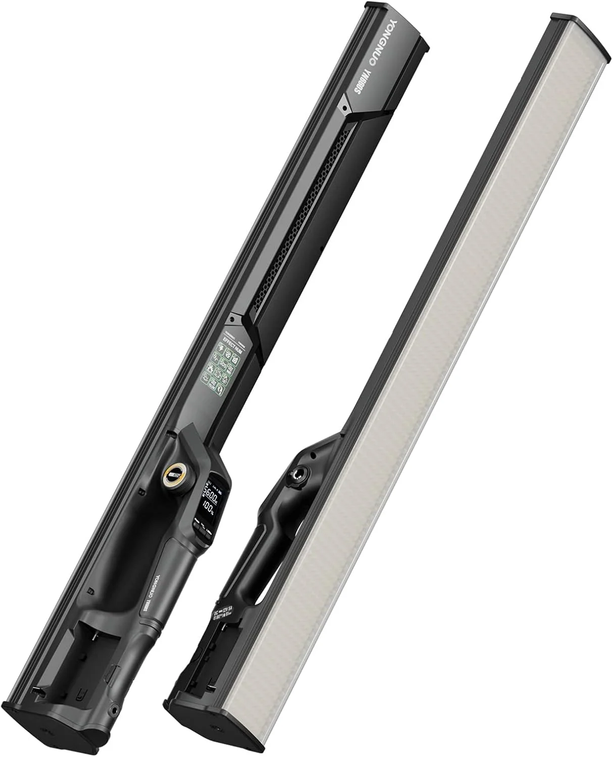 چراغ ال ای دی دستی Fawoonu YN660S، میله نور ویدئویی 3200K-5600K دو رنگ CRI95+ با قابلیت تنظیم نور، 12 جلوه نوری، کنترل برنامه موبایل به همراه کیف نگهداری برای پخش زنده ویدئو، پرتره و محصول