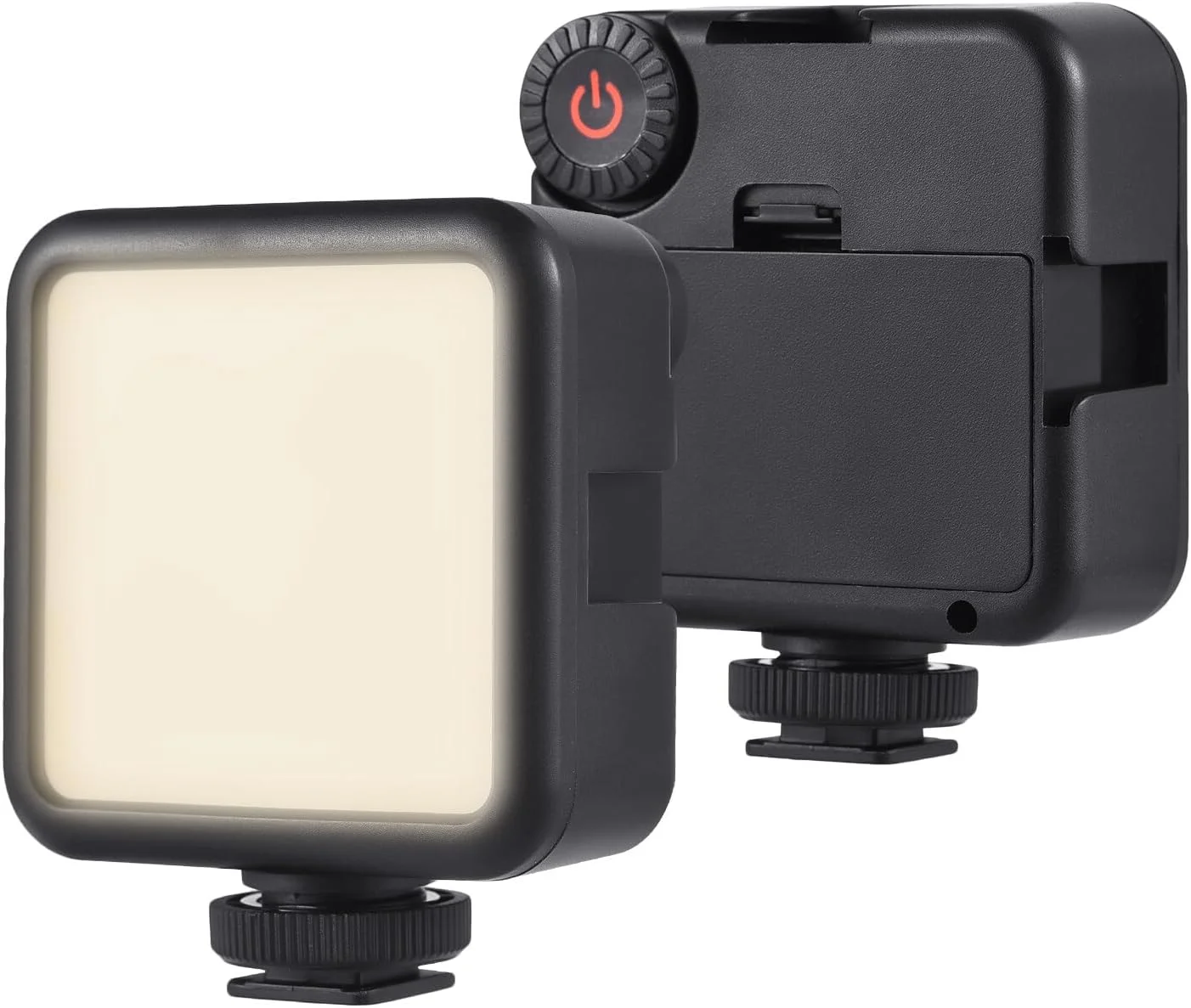 چراغ ال ای دی جیبی Fawoonu، چراغ کوچک ویدئویی عکاسی با دمای رنگی 5600K و 25 عدد لامپ ال ای دی، دارای 3 پایه نصب کفشک سرد برای پخش زنده، استودیوی خانگی و عکاسی تجاری