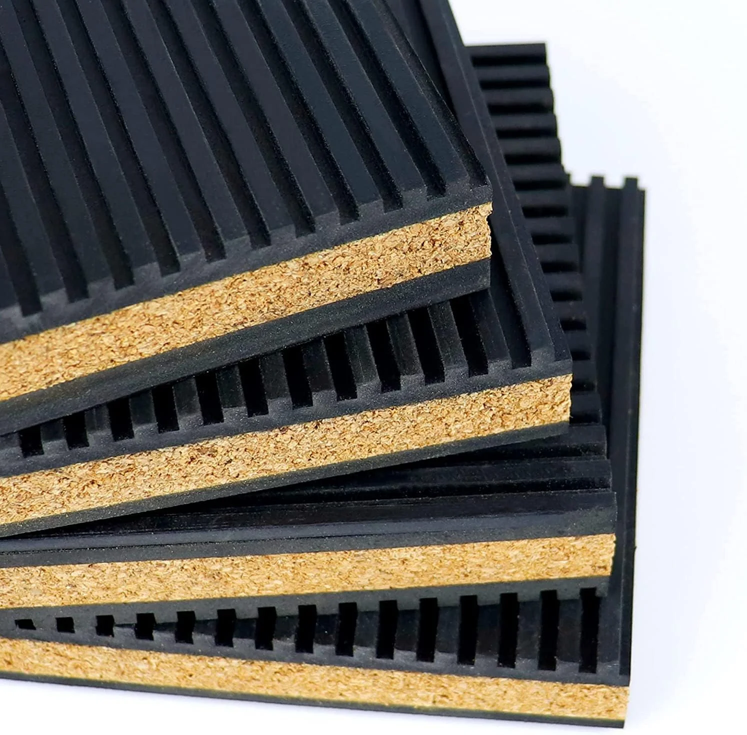 پد ضد لرزش RACO - پدهای عایق لرزش لاستیکی/چوب پنبه ای 45CMx45CMx7/8 پد ضد لرزش RACO - پدهای عایق لرزش لاستیکی/چوب پنبه ای 45CMx45CMx7/8