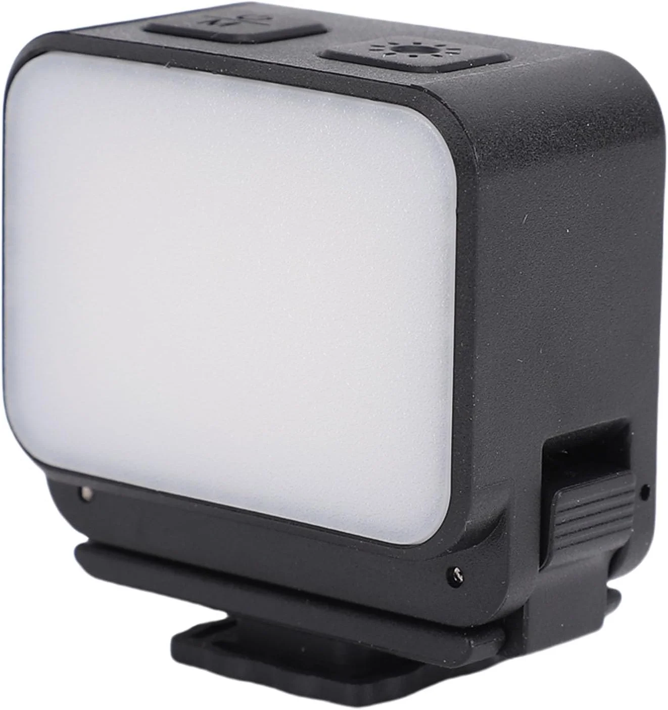 چراغ ال ای دی مغناطیسی Focket، چراغ ویدئویی ال ای دی با 20 ال ای دی، 3 دمای رنگی 3000K 8700K برای دوربین های اکشن، اتصال مغناطیسی قوی، مانت کفشک سرد، سوراخ پیچ 1/4