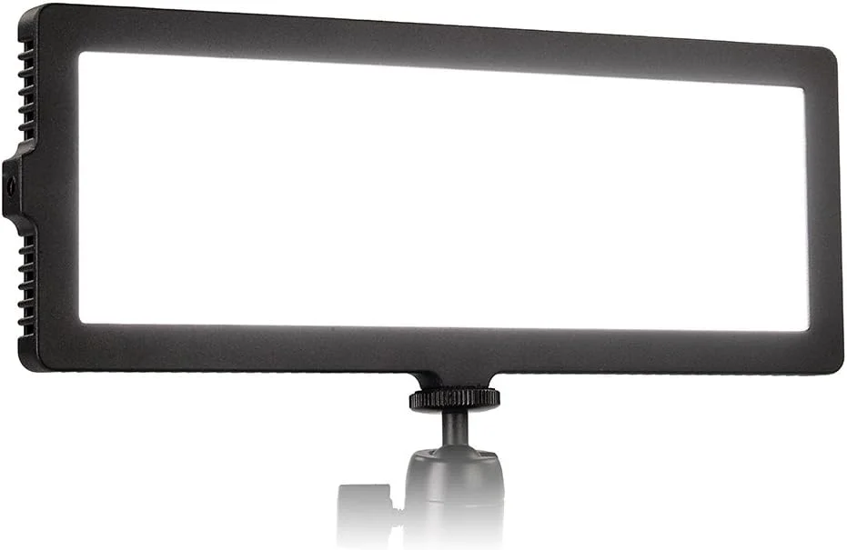 نور لبه ای ال ای دی فوتودیوکس پرو FlapJack C-200L - مستطیل فوق العاده نازک و فوق العاده روشن حرفه ای نور روز LED قابل تنظیم برای عکس/فیلم با کیف، باتری و شارژر