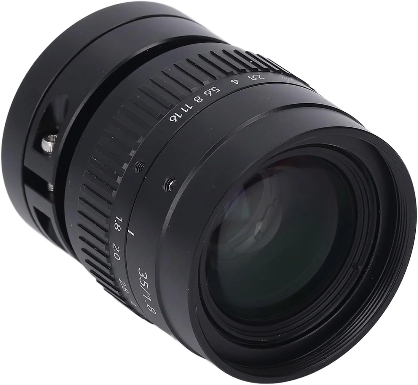 لنز صنعتی، لنز زاویه باز 35 میلی‌متری F1.8، لنز دوربین M42 برای کریستال‌های مایع نیمه‌رساناها، لنز دوربین صنعتی برای قطعات الکترونیکی