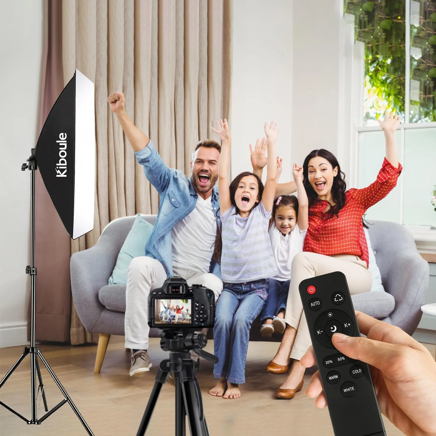 کیت نورپردازی استودیویی Pepisky شامل سافت باکس با لامپ ال ای دی 85 وات با دمای رنگی دوگانه 2800K-5700K، سافت باکس 50x70 سانتی متر، پایه نور 2 متری، ریموت کنترل و کیف حمل کیت نورپردازی استودیویی Pepisky شامل سافت باکس با لامپ ال ای دی 85 وات با دمای رنگی دوگانه 2800K-5700K، سافت باکس 50x70 سانتی متر، پایه نور 2 متری، ریموت کنترل و کیف حمل