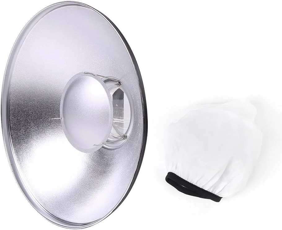 بازتابنده دیش زیبایی 41 سانتی متری Pepisky نورپردازی استروب برای مانت بوونز، لوازم جانبی استودیوی نورپردازی عکاسی اسپیدلایت بازتابنده دیش زیبایی 41 سانتی متری Pepisky نورپردازی استروب برای مانت بوونز، لوازم جانبی استودیوی نورپردازی عکاسی اسپیدلایت