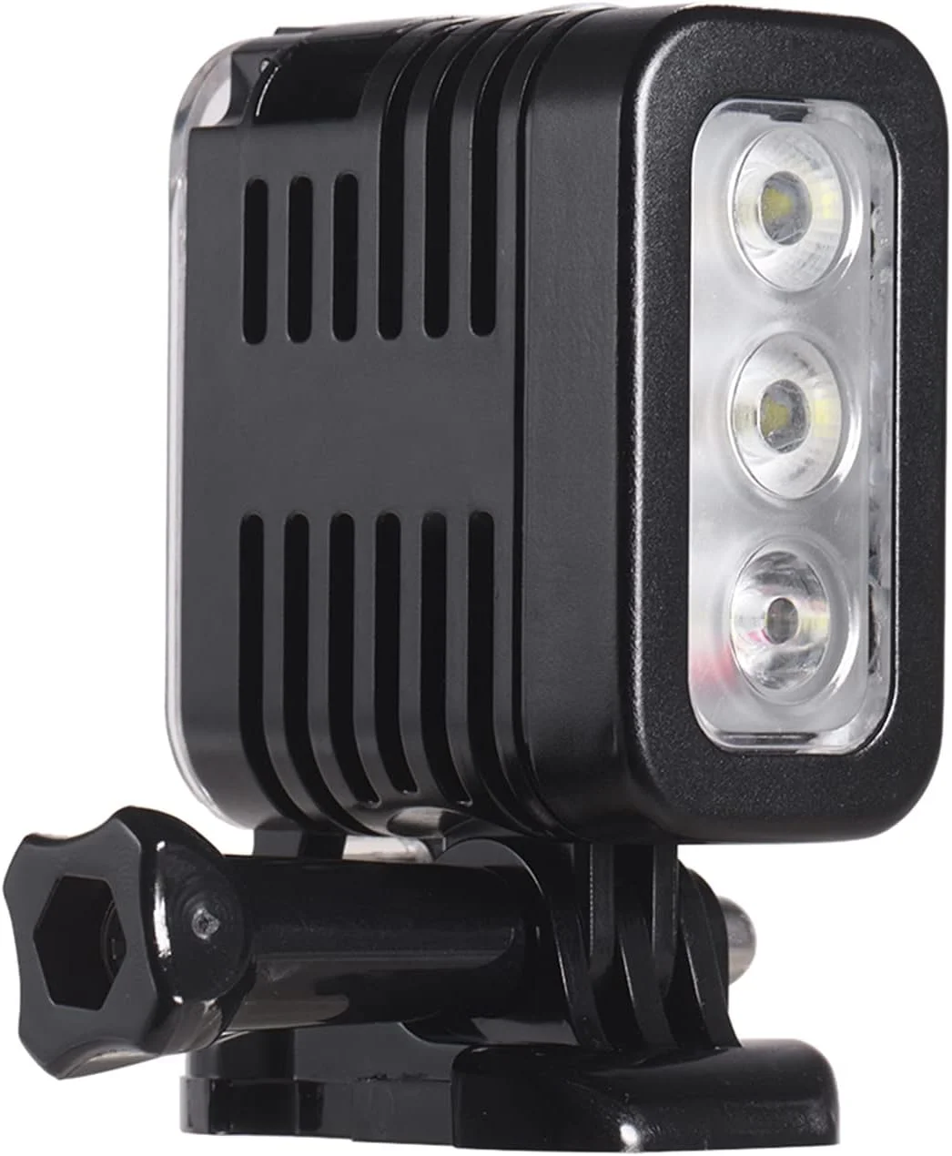 چراغ ویدئویی LED ضد آب پپیسکی، نور غواصی 5500-6000K 300Lux زیر آب 30 متر، زاویه دید گسترده، شارژ میکرو USB برای Hero 7 6 5 4 3 3 Session و سایر دوربین های اکشن با اندازه مشابه