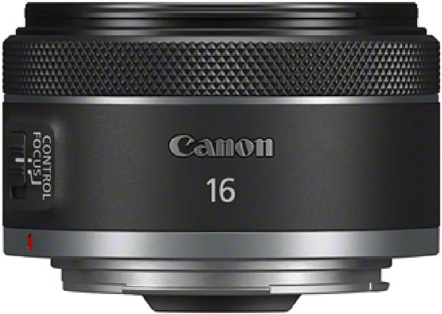 لنز فوق عریض کانن RF 16mm F2.8 STM برای دوربین های سیستم Canon R، ایده آل برای ولاگ، مناظر و معماری.