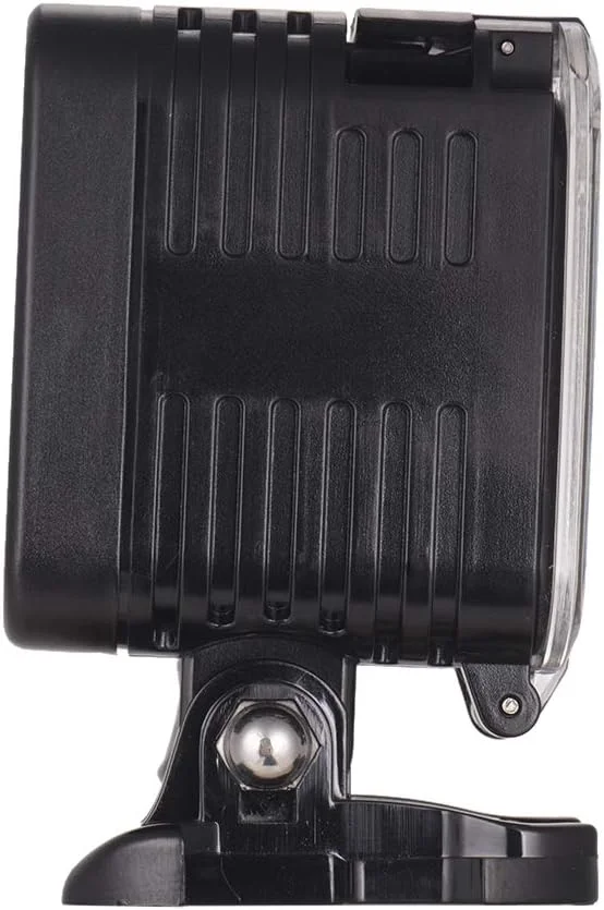 چراغ ویدئویی LED ضد آب پپیسکی، نور غواصی 5500-6000K 300Lux زیر آب 30 متر، زاویه دید گسترده، شارژ میکرو USB برای Hero 7 6 5 4 3 3 Session و سایر دوربین های اکشن با اندازه مشابه