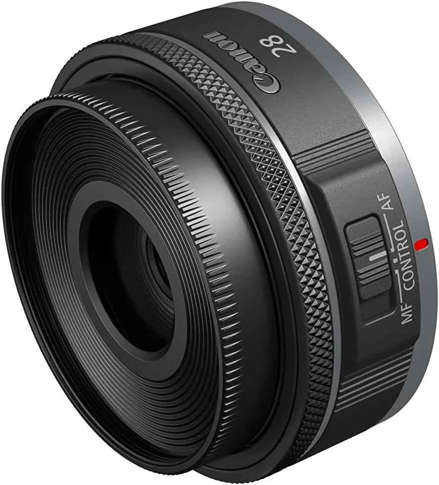 لنز کانن RF28mm F2.8 STM، مانت RF، زاویه باز، برای دوربین های فول فریم