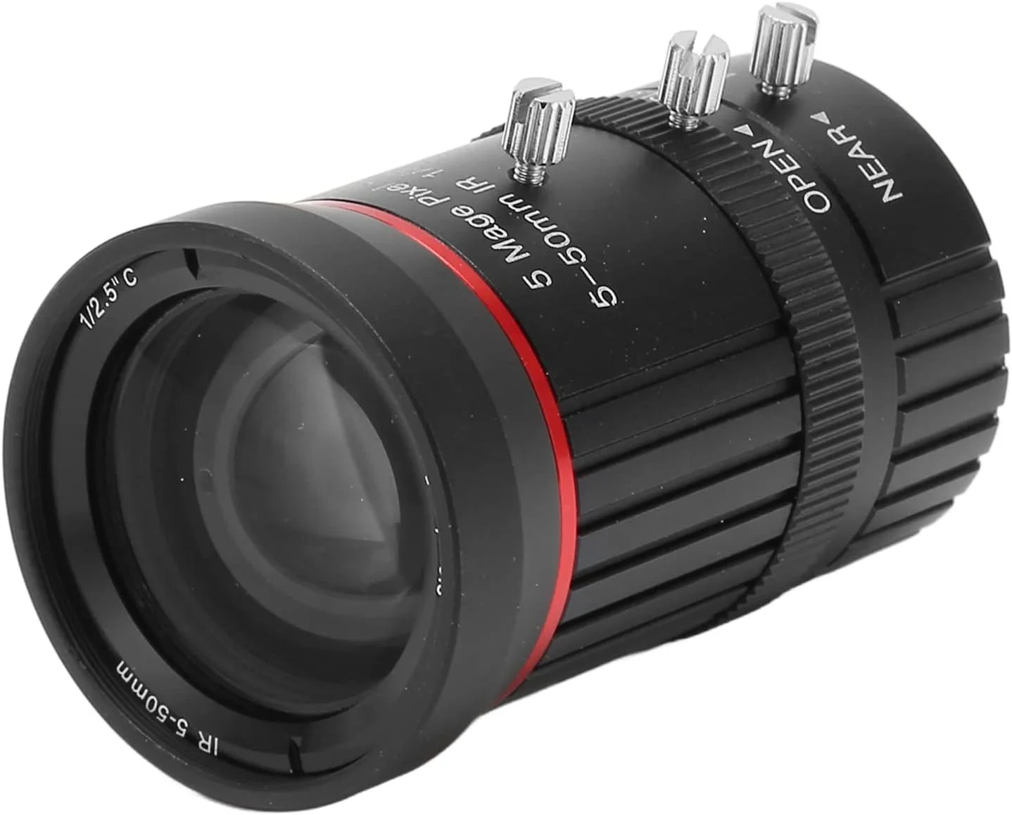 لنز زوم دوربین دیجیتال Dioche 5MP با دهانه دستی C Mount، لنز زاویه باز HD با وضوح بالا، لوازم جانبی لنز 5-50 میلی متر