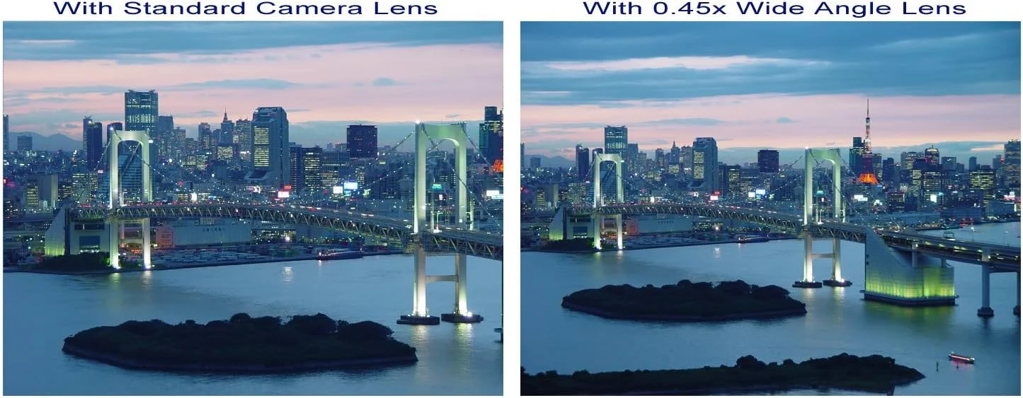 لنز زاویه باز با کیفیت بالا Digital Nc New 0.43x برای Sony Alpha a6300 (فقط برای لنزهایی با اندازه فیلتر 40.5، 49، 55، 58 یا 62 میلی متر)