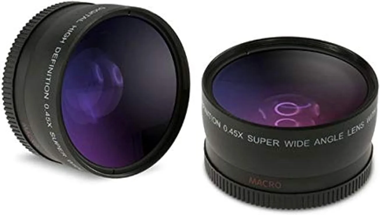 لنز زاویه باز 58 میلی‌متری سازگار با کانن، ماکرو با کیفیت بالا برای دوربین‌های DSLR کانن