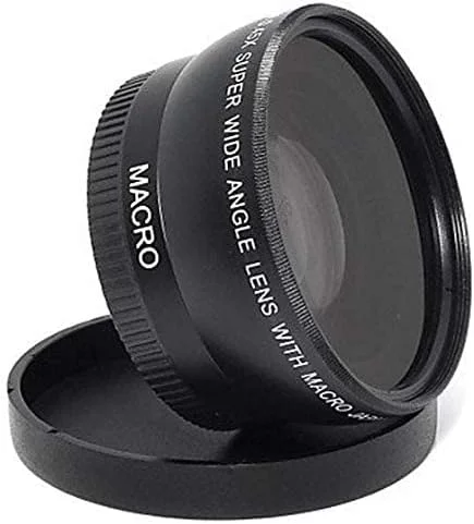 لنز زاویه باز فوق العاده عریض 55 میلی متری 0.45X با کیفیت بالا و حرفه ای برای دوربین های DSLR کانن (55MM)