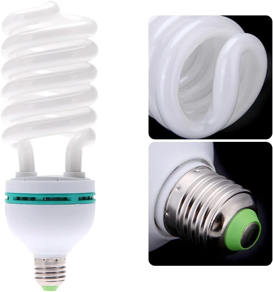 لامپ عکاسی Domary E27 220V 150W 5500K لامپ نور روز برای استودیو عکس و فیلم