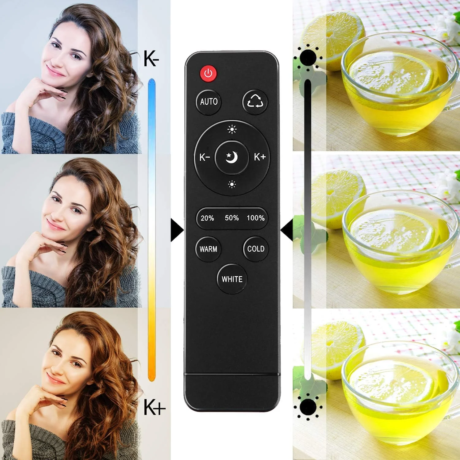 کیت نورپردازی استودیویی با ال ای دی 85 واتی با دمای رنگی دوگانه، سافت باکس 50x70 سانتی متری، پایه 2 متری، کنترل از راه دور و کیف حمل