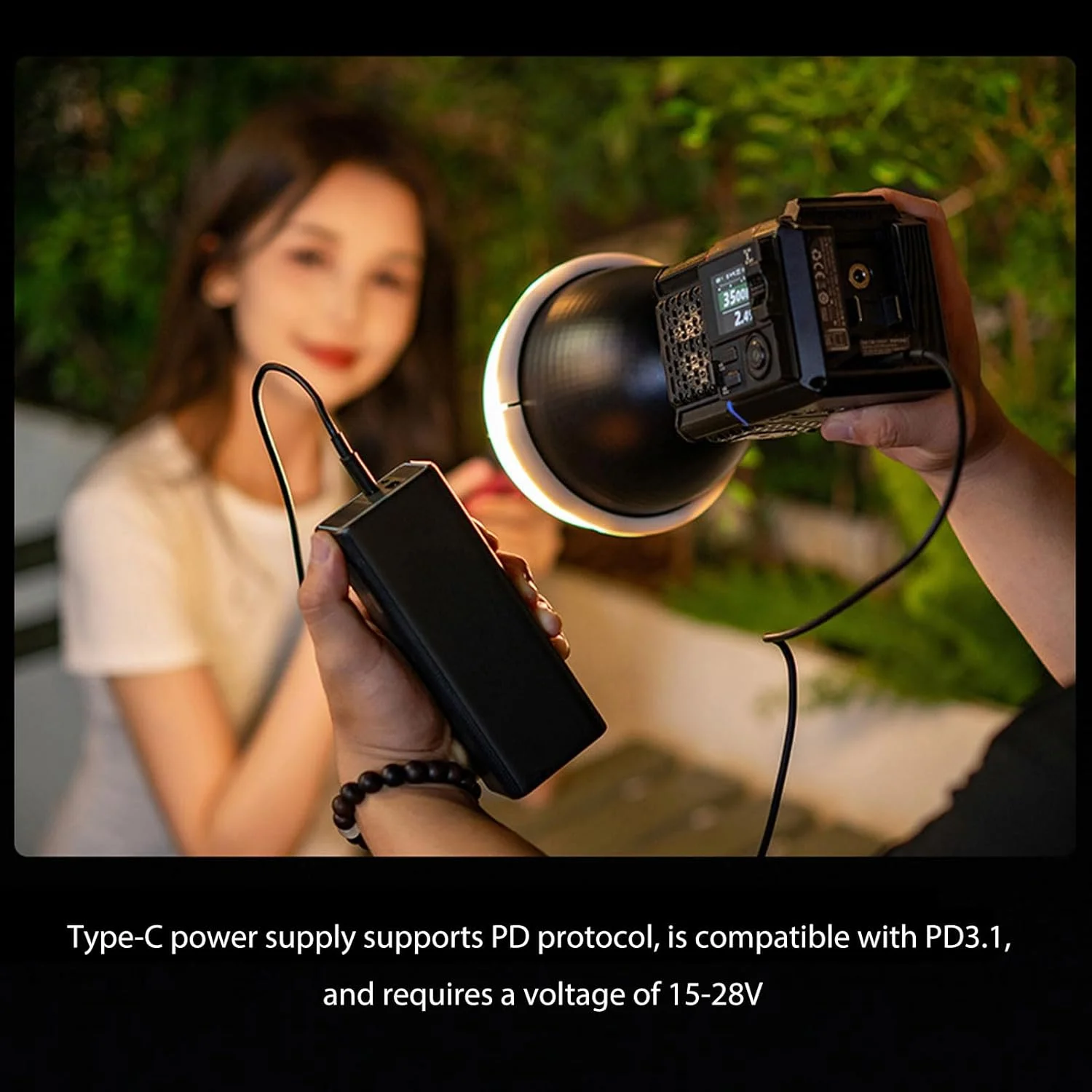 نور ویدئویی LED مدل YN150 Ultra Bi Mini، نور COB LED با پایه مینی بوئنز 150 وات 2700K-6500K، چراغ پرکننده ویدیو برای عکاسی پخش زنده ولاگ