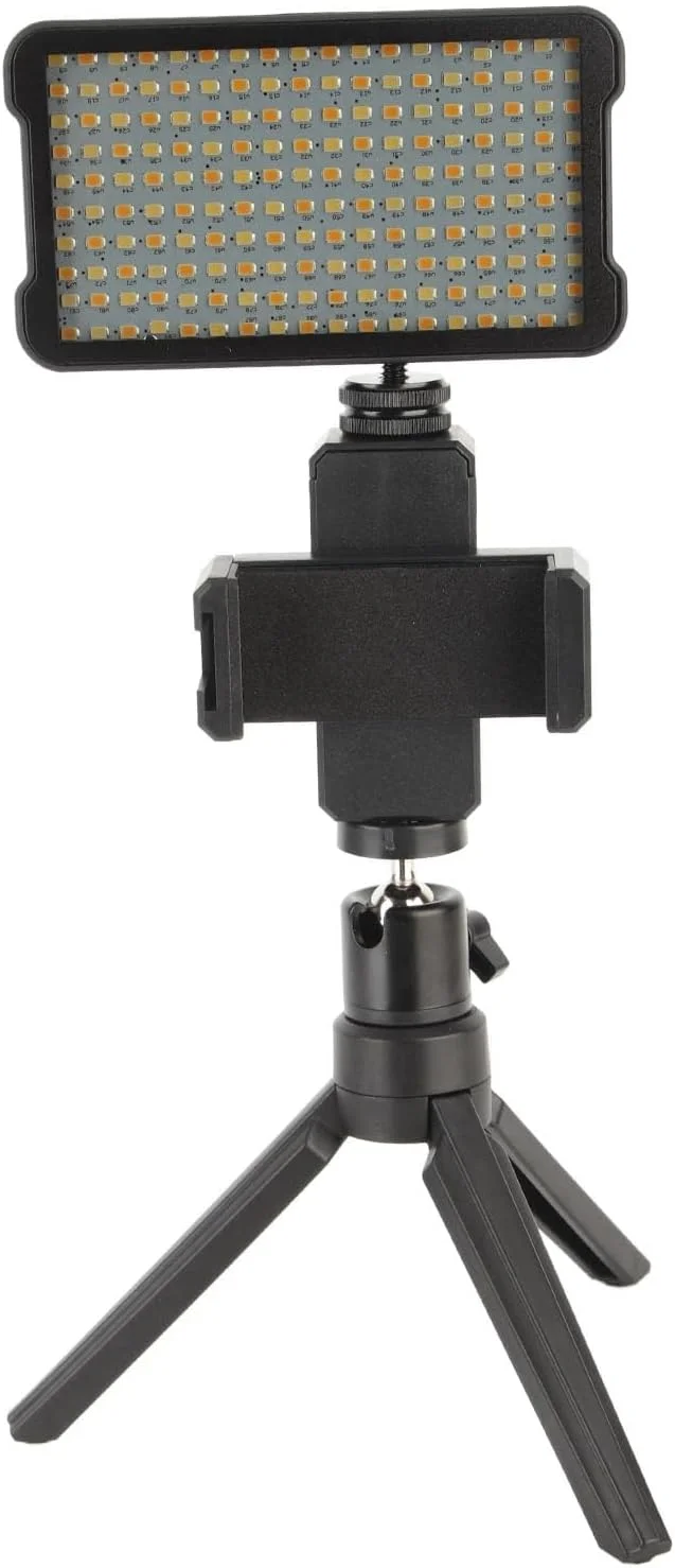 نور ویدئویی دوربین، لنز پلاریزه CPL با قابلیت تنظیم روشنایی به همراه گیره/نگهدارنده، نور پرکننده ویدئو با تصویربرداری واضح برای استفاده در سفر و هنرمندان تتو نور ویدئویی دوربین، لنز پلاریزه CPL با قابلیت تنظیم روشنایی به همراه گیره/نگهدارنده، نور پرکننده ویدئو با تصویربرداری واضح برای استفاده در سفر و هنرمندان تتو