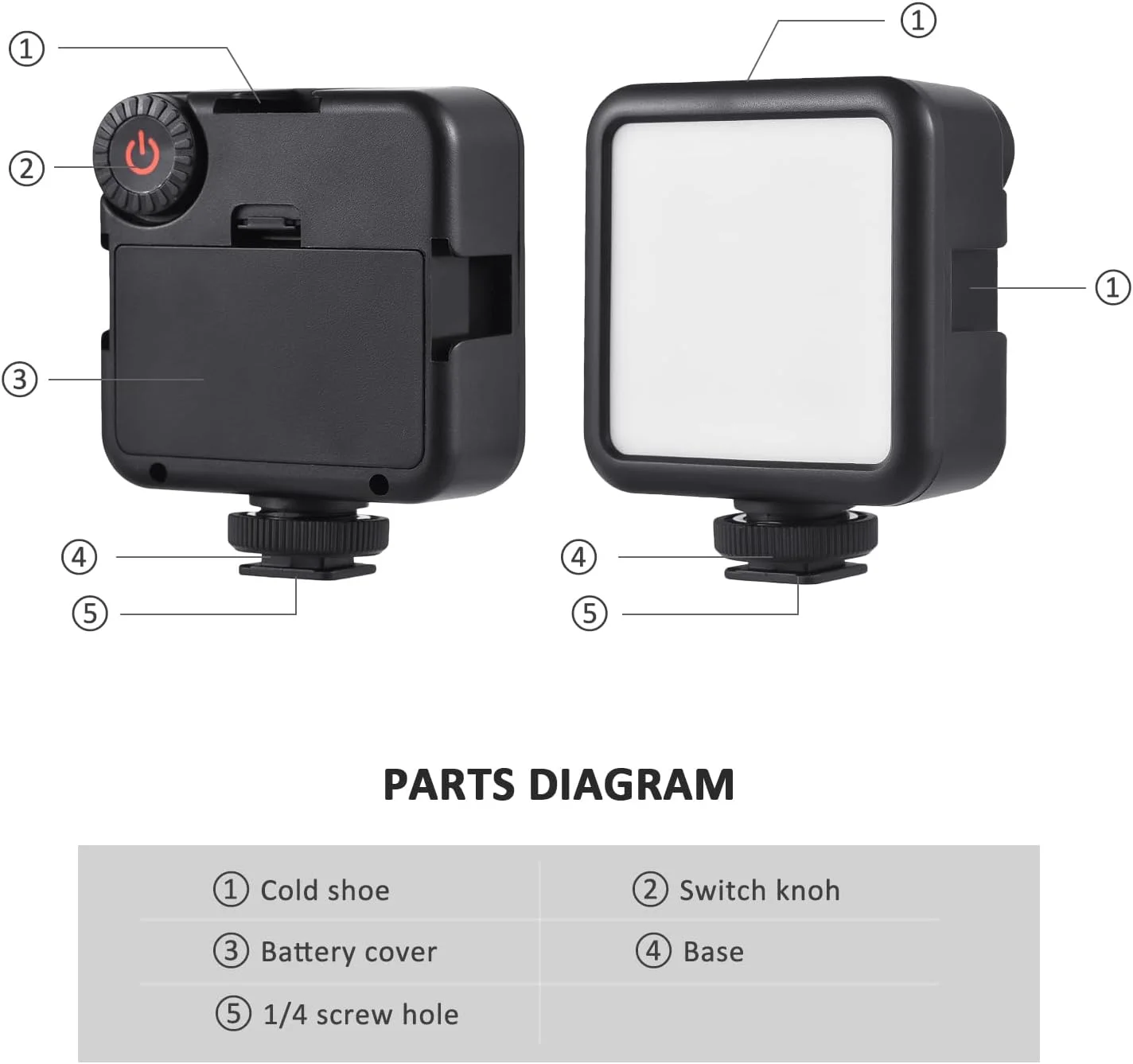 چراغ LED جیبی برای ویدیو، عکاسی، دمای رنگ 5600K با 25 عدد لامپ، 3 پایه نصب کفشک سرد برای پخش زنده، استودیوی خانگی، تجاری چراغ LED جیبی برای ویدیو، عکاسی، دمای رنگ 5600K با 25 عدد لامپ، 3 پایه نصب کفشک سرد برای پخش زنده، استودیوی خانگی، تجاری