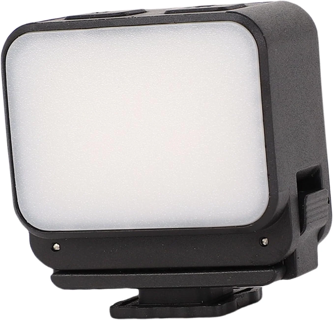چراغ LED دوربین با طراحی ضد آب، آهنربای داخلی قوی، نورپردازی قابل تنظیم برای دوربین های Pocket 3 و Action 5، کاربرد متنوع با پورت Cold Shoe و سوراخ پیچ (تکی)