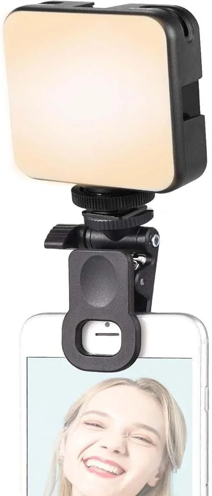 نور تلفن LED RGB مدل U80 | نور کوچک قابل حمل با 16 میلیون رنگ قابل تنظیم | نور ویدیویی قابل شارژ برای عکاسی، ولاگ و استریم