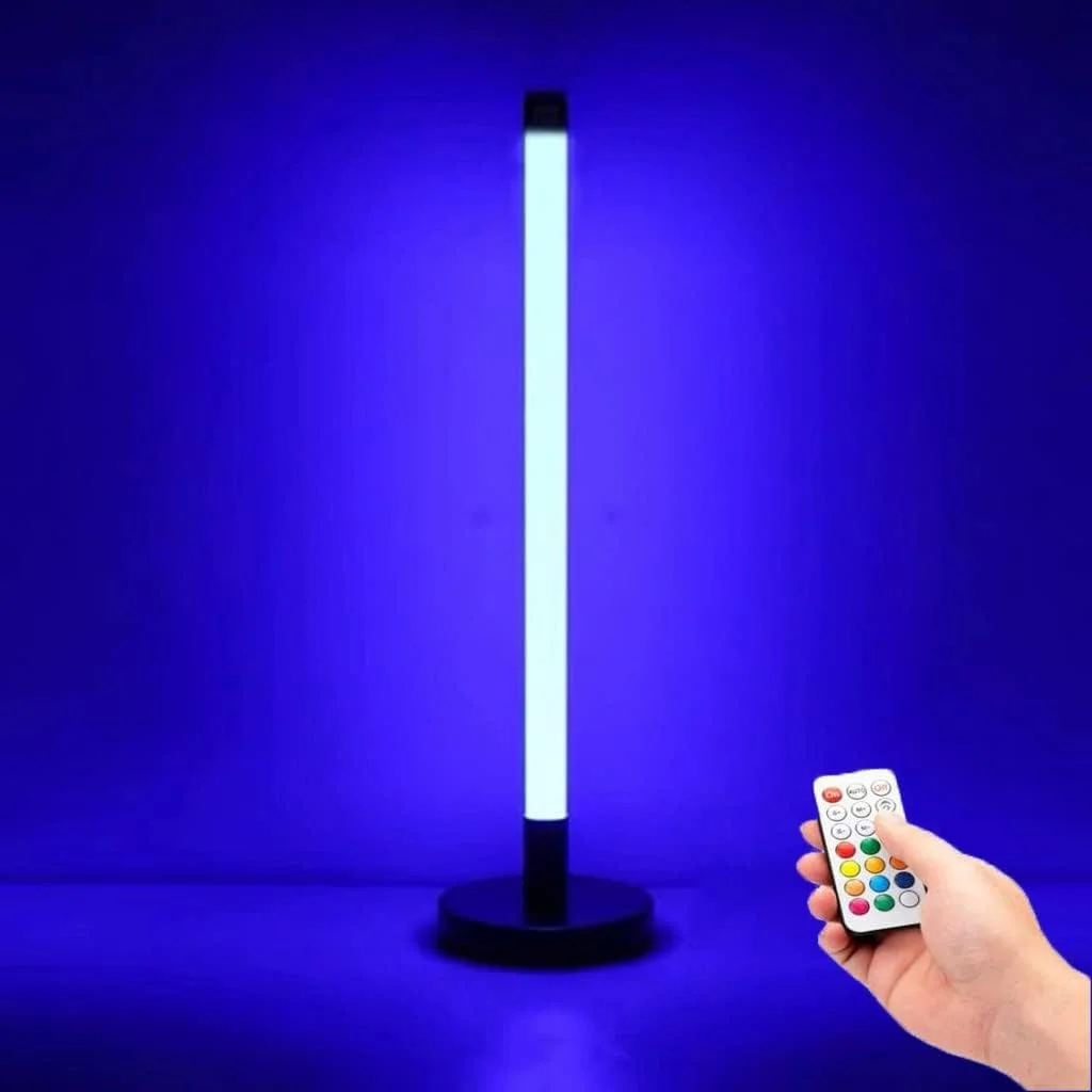 چراغ استودیویی RGB LED به همراه پایه رومیزی/سه پایه، نور قابل حمل USB شارژی مناسب برای نورپردازی ویدیو