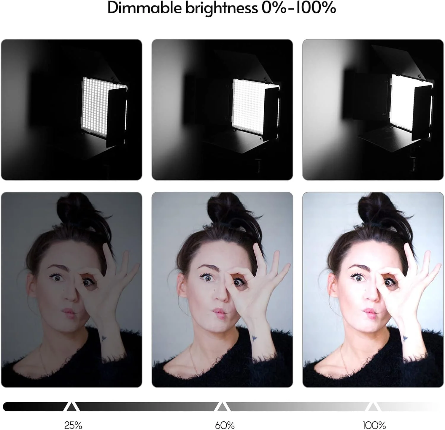 نور ویدئویی LED قابل حمل با 520 مهره، دو رنگ 3000K 5500K، نور قابل تنظیم، دارای درهای کرکره ای و آداپتور کفشک سرد، تغذیه با باتری سری DC NP برای استودیو، عکاسی محصول، پرتره، پخش زنده و کنفرانس