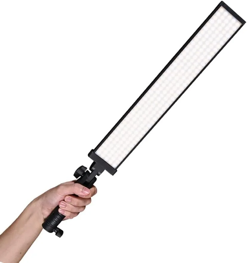 نور LED پرتره با دمای رنگ قابل تنظیم، میله نوری با باتری و نورپردازی چند رنگی قابل تنظیم برای عکاسی خلاقانه (رنگ: تک لامپ)