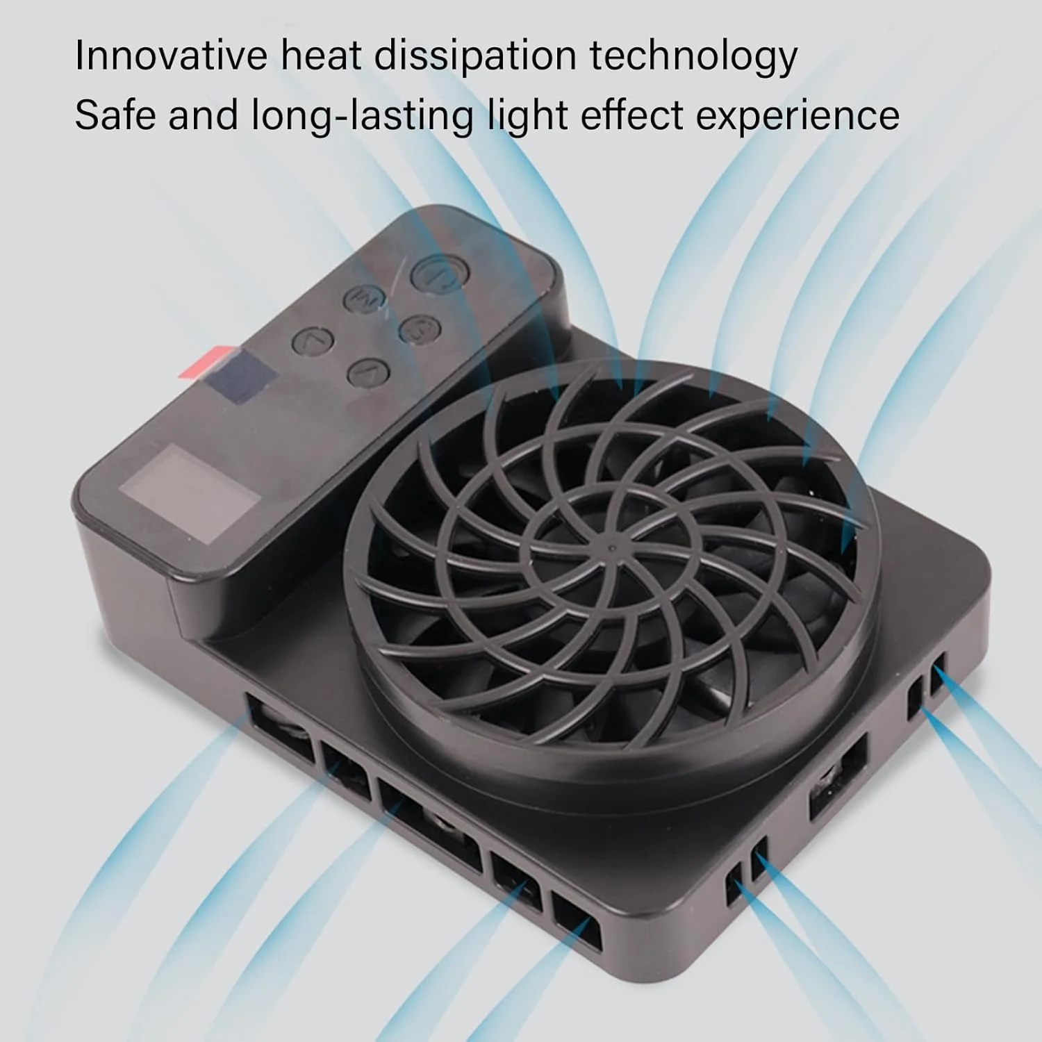 نور استودیویی LED حرفه ای 100 وات، نور ویدئویی دستی 2800 تا 6800 کلوین با بدنه آلیاژ آلومینیوم بادوام، مناسب برای نورپردازی دستی در فضای باز و شب