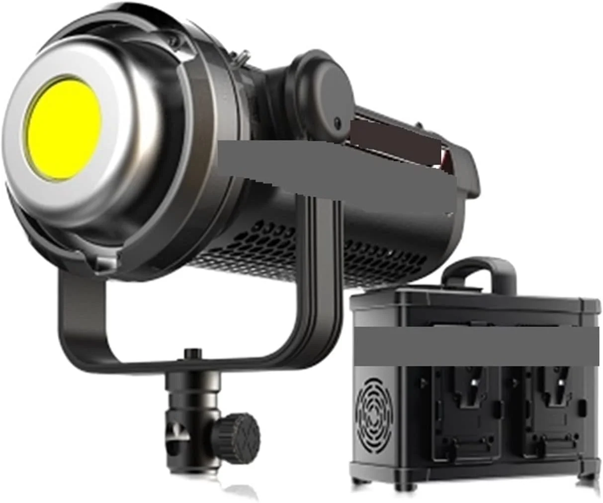 نور LED حرفه ای 5600K 500W مناسب عکاسی و فیلمبرداری در فضای باز با Ra95+ و کنترل از راه دور