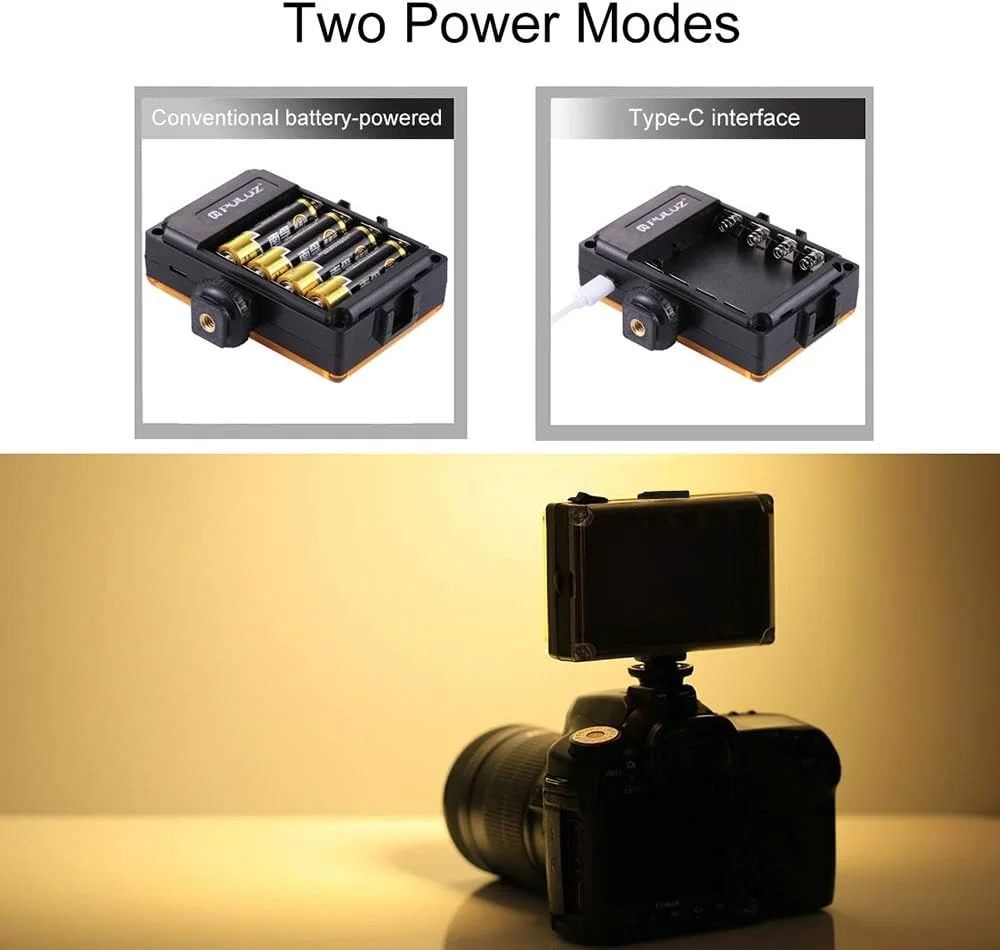 نور ویدئویی حرفه ای PU4096 با 104 ال ای دی و 860 لومن، مناسب استودیو و لوازم جانبی دوربین های DSLR، جیبی نور ویدئویی حرفه ای PU4096 با 104 ال ای دی و 860 لومن، مناسب استودیو و لوازم جانبی دوربین های DSLR، جیبی