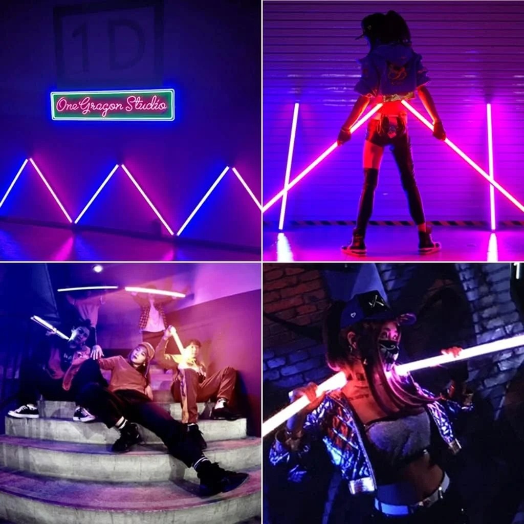 نور ویدئویی LED سه پایه شارژی کنترل از راه دور نورپردازی چند رنگ قابل تنظیم عکاسی پایدار صرفه جویی در فضا استیک رنگارنگ (رنگ: 0.6) نور ویدئویی LED سه پایه شارژی کنترل از راه دور نورپردازی چند رنگ قابل تنظیم عکاسی پایدار صرفه جویی در فضا استیک رنگارنگ (رنگ: 0.6)