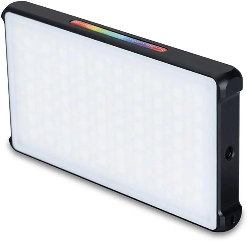 نور ویدئویی RGB LED رِهُوف، دمای رنگ دوگانه 2500-8500K، دارای 10 حالت جلوه نورپردازی از پیش برنامه ریزی شده، مناسب برای دوربین فیلمبرداری، سیستم پشتیبانی 360 درجه نور ویدئویی RGB LED رِهُوف، دمای رنگ دوگانه 2500-8500K، دارای 10 حالت جلوه نورپردازی از پیش برنامه ریزی شده، مناسب برای دوربین فیلمبرداری، سیستم پشتیبانی 360 درجه