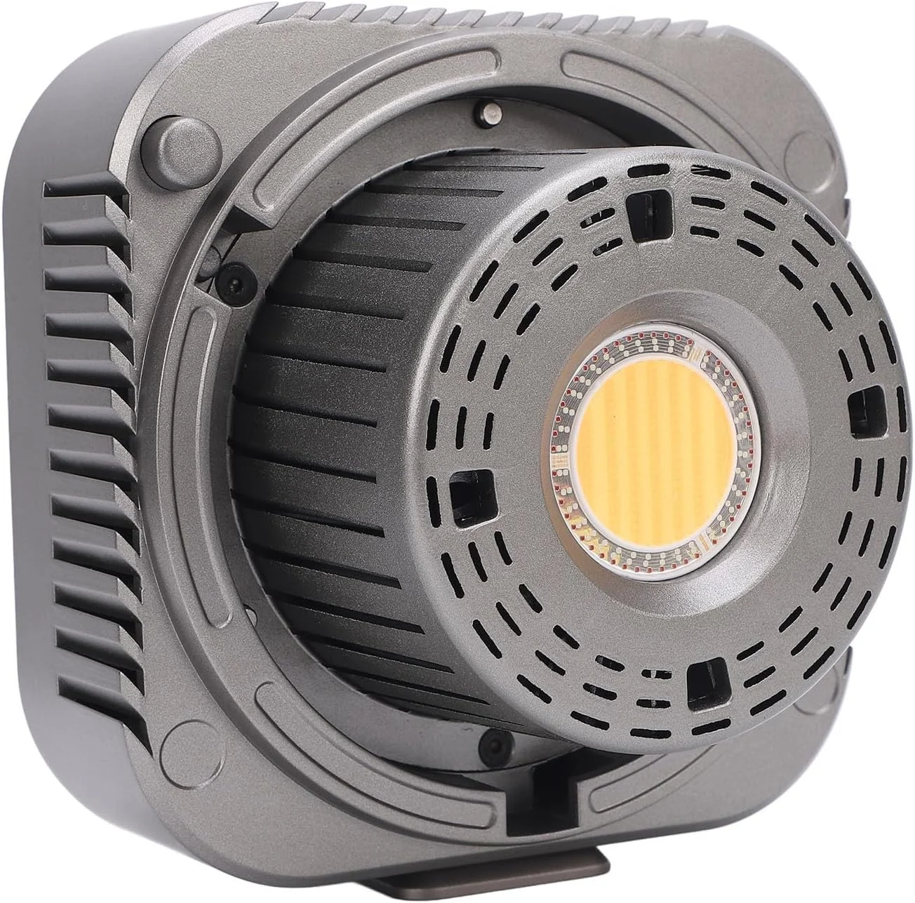 نور ویدئویی RGB با کنترل از طریق اپلیکیشن، 100 وات، صفحه نمایش LCD، عملکرد بی صدا برای عکاسی، لامپ پرکننده ویدئویی قابل حمل نور ویدئویی RGB با کنترل از طریق اپلیکیشن، 100 وات، صفحه نمایش LCD، عملکرد بی صدا برای عکاسی، لامپ پرکننده ویدئویی قابل حمل