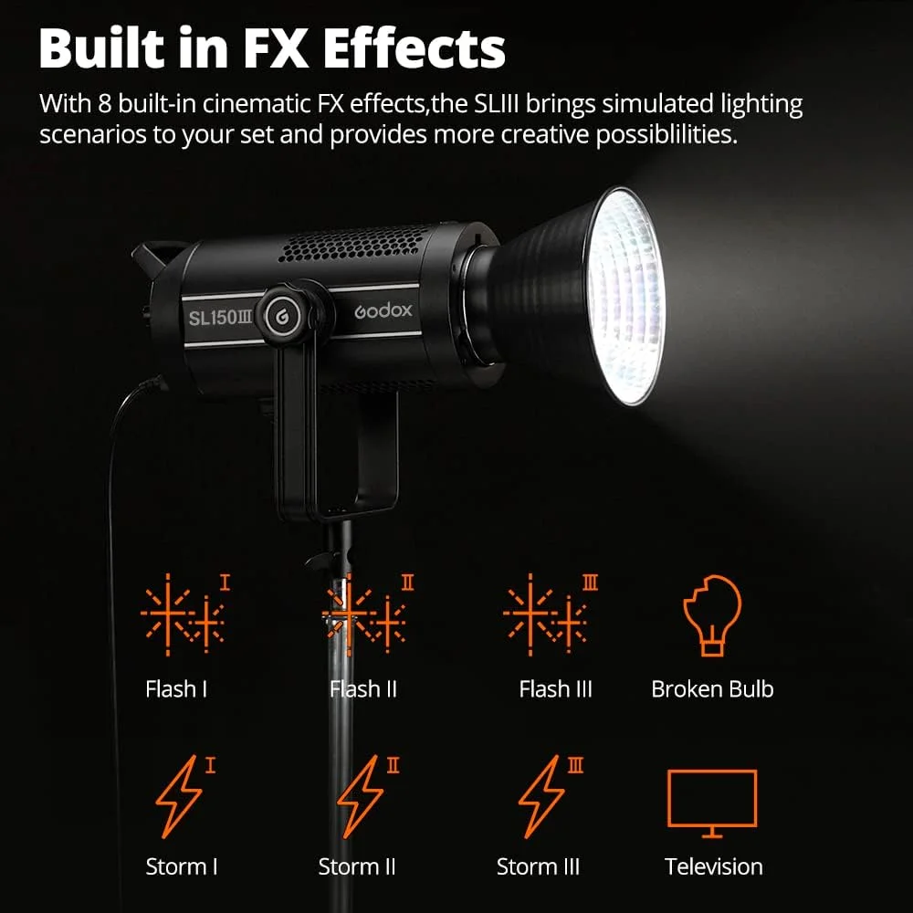 چراغ ویدئویی ال ای دی گودکس مدل SL150III SL150WIII، 160 وات، مانت بوئنز، نور روز، سیستم X بیسیم 5600K 2.4G CRI96، مناسب مصاحبههای عکاسی، پشتیبانی از کنترل از طریق اپلیکیشن چراغ ویدئویی ال ای دی گودکس مدل SL150III SL150WIII، 160 وات، مانت بوئنز، نور روز، سیستم X بیسیم 5600K 2.4G CRI96، مناسب مصاحبههای عکاسی، پشتیبانی از کنترل از طریق اپلیکیشن