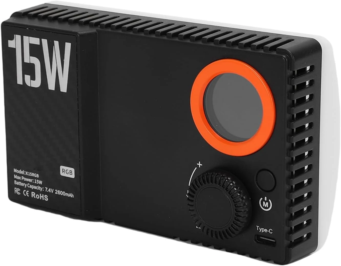 نور ویدئویی RGB سوراندی، نور قابل حمل عکاسی تمام رنگی 1800-9000k با 20 جلوه صحنه، LED قابل شارژ 2600mAh با CRI بالا، برای ضبط ویدئو، پخش زنده، آرایش نور ویدئویی RGB سوراندی، نور قابل حمل عکاسی تمام رنگی 1800-9000k با 20 جلوه صحنه، LED قابل شارژ 2600mAh با CRI بالا، برای ضبط ویدئو، پخش زنده، آرایش