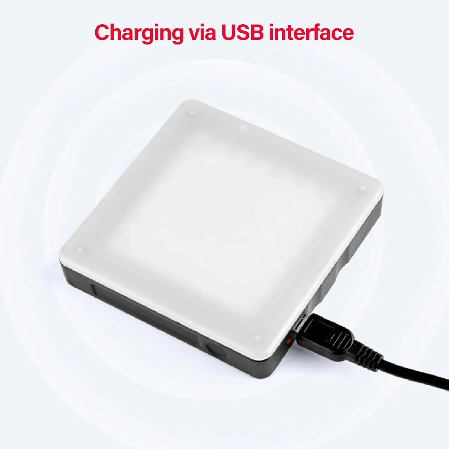 چراغ ویدئویی LED سوراندی، چراغ دوربین 49 LED برای عکس، ضبط ویدئو با 4 فیلم رنگی، کنترل لمسی دمای رنگ قابل تنظیم برای عکاسی، پخش زنده