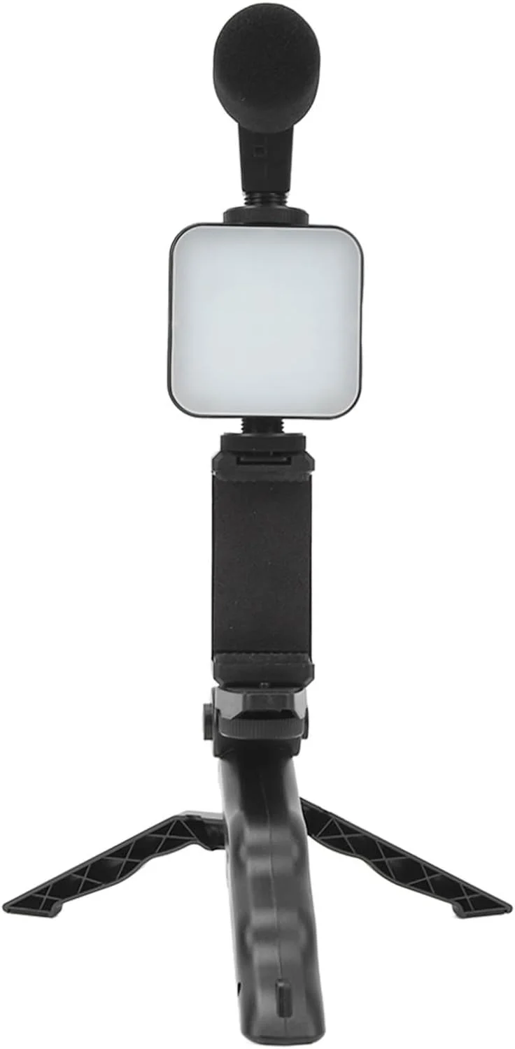 کیت نور ویدئویی LED جمع و جور با قابلیت پخش زنده بی سیم و کنترل از راه دور برای کاربردهای متنوع