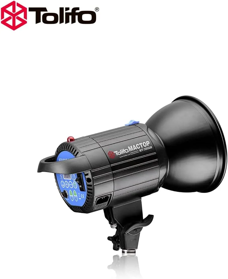 فلاش استودیویی تولیفو MT-300AM مدل Mactop 300W با نمایشگر LED و سایز کوچک فلاش استودیویی تولیفو MT-300AM مدل Mactop 300W با نمایشگر LED و سایز کوچک