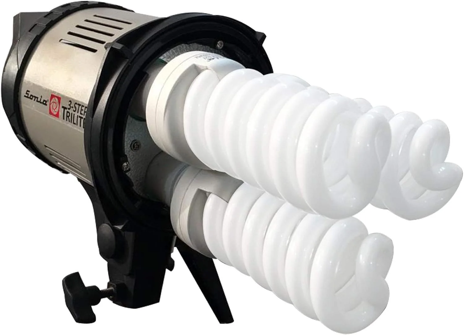 کیت نورپردازی مداوم سه مرحله ای Sonia Trilite برای فیلمبرداری ویدیوهای یوتیوب و عکاسی رومیزی: 2 عدد Trilite؛ 6 عدد لامپ CFL 32 واتی؛ 2 عدد پایه نور؛ 2 عدد سافت باکس با دیفیوزر دوبل؛ 2 عدد سیم برق؛ 1 عدد کیف پایه