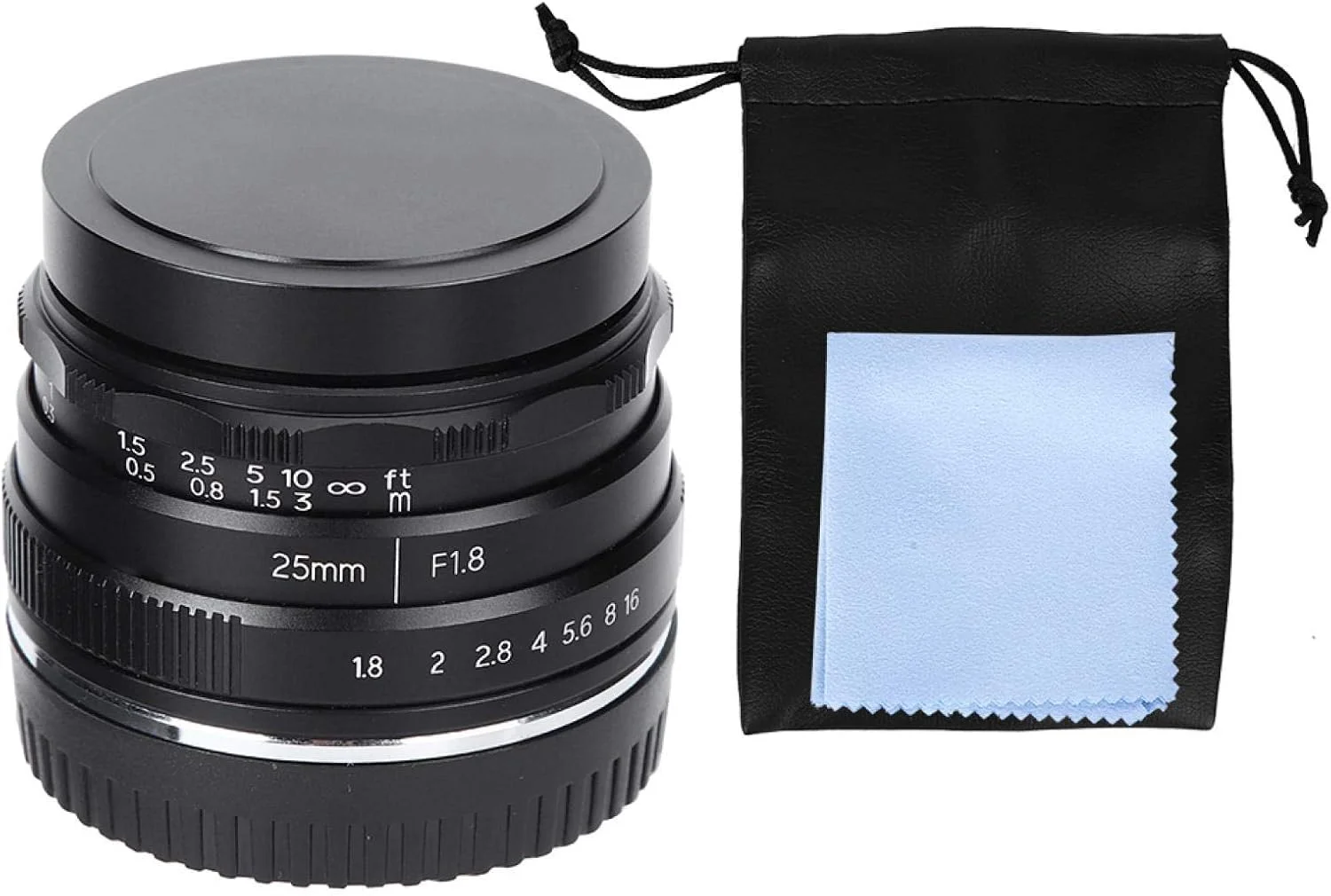 لنز پرتره زاویه باز کوچک ۲۵ میلی‌متری F1.8 برای کانن M6 Mark II/M6/M5/M3/M10/M50/M100