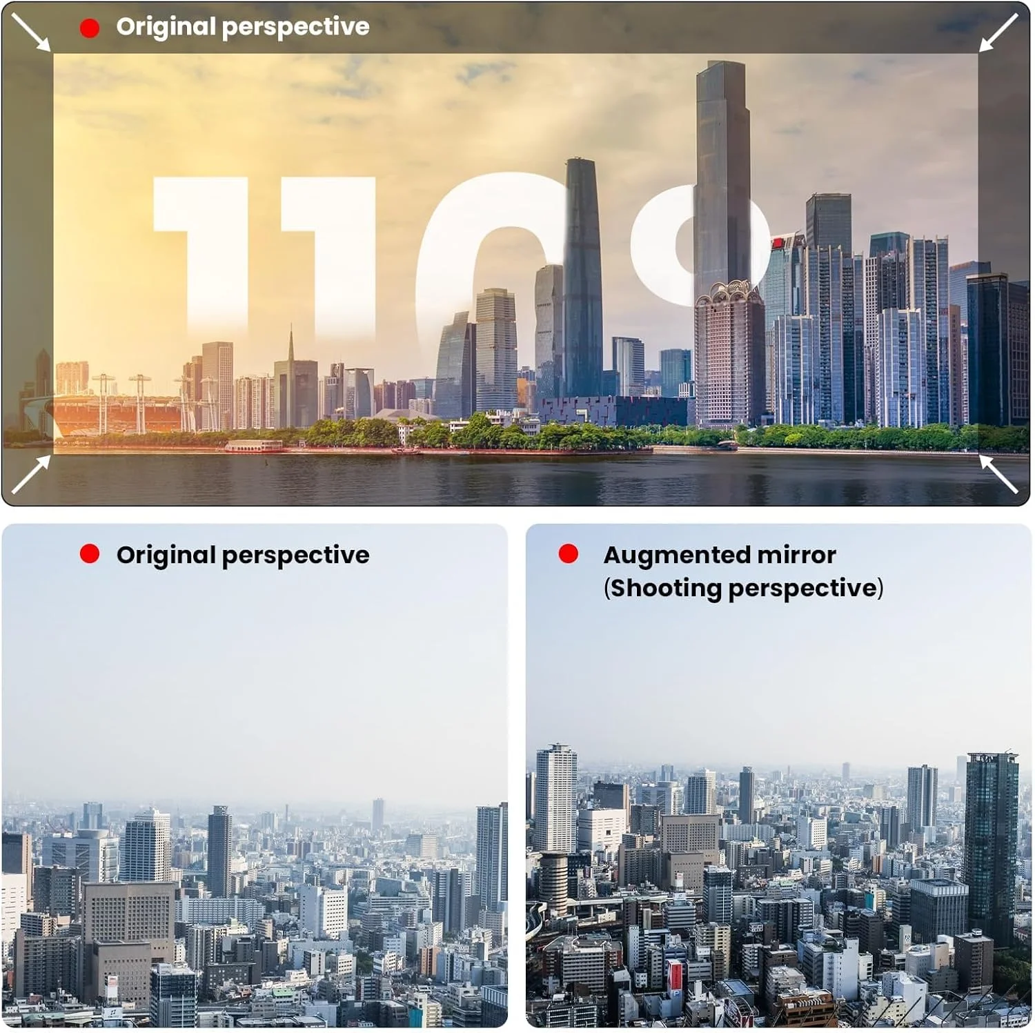 لنز واید مینی 4 پرو NALACAL، شیشه اپتیکال با کیفیت بالا، مناسب برای لوازم جانبی DJI Mini 4 Pro، نصب و جداسازی آسان، گسترش زاویه دید تصویربرداری پهپاد، لنز HD