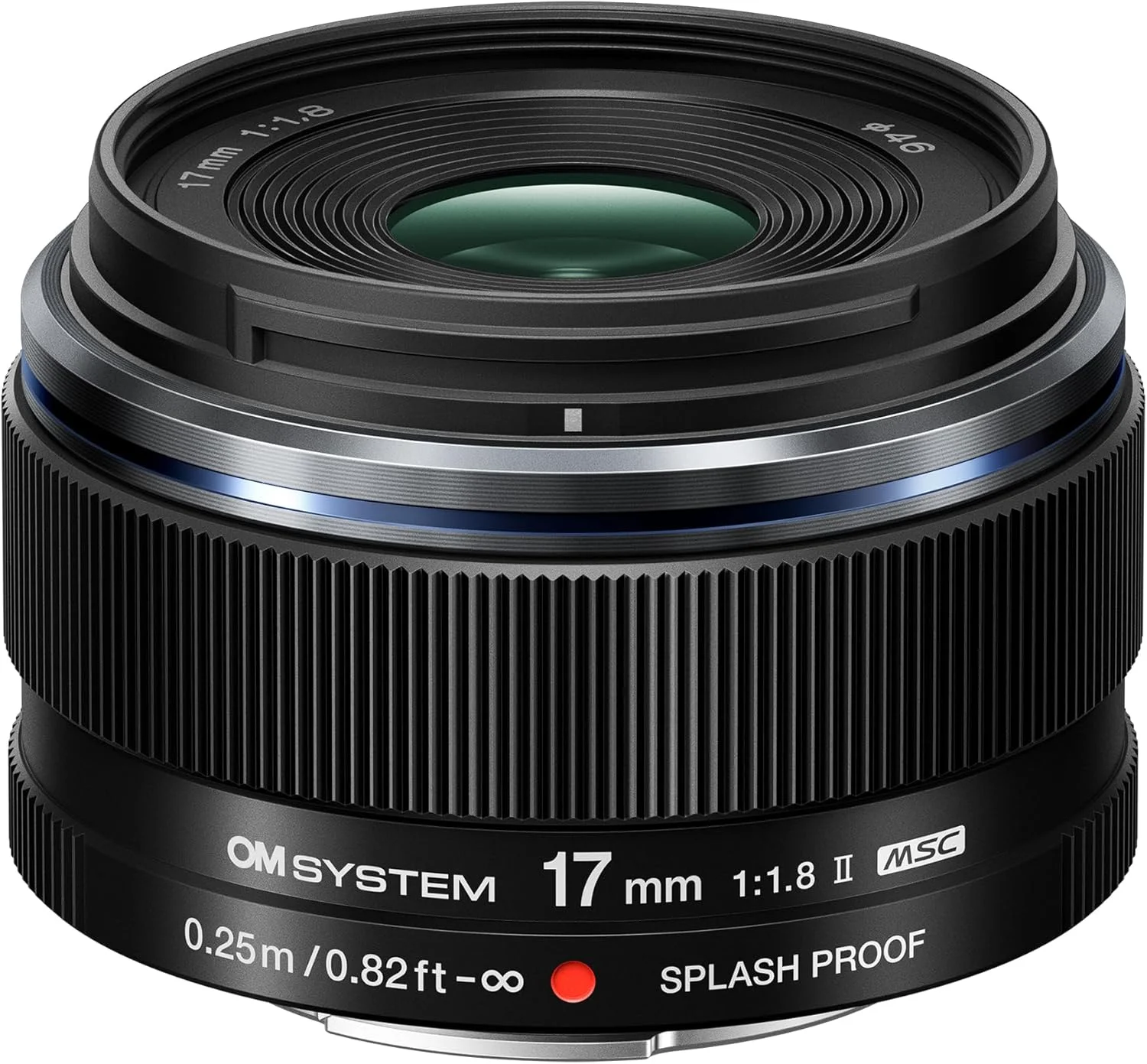 لنز زاویه باز OM SYSTEM M.Zuiko Digital 17mm F1.8 II - لنز با فاصله کانونی ثابت و سریع برای دوربین های سیستم میکرو چهار سوم (OM System، OM SYSTEM OM-D و Pen، Panasonic G-Series)