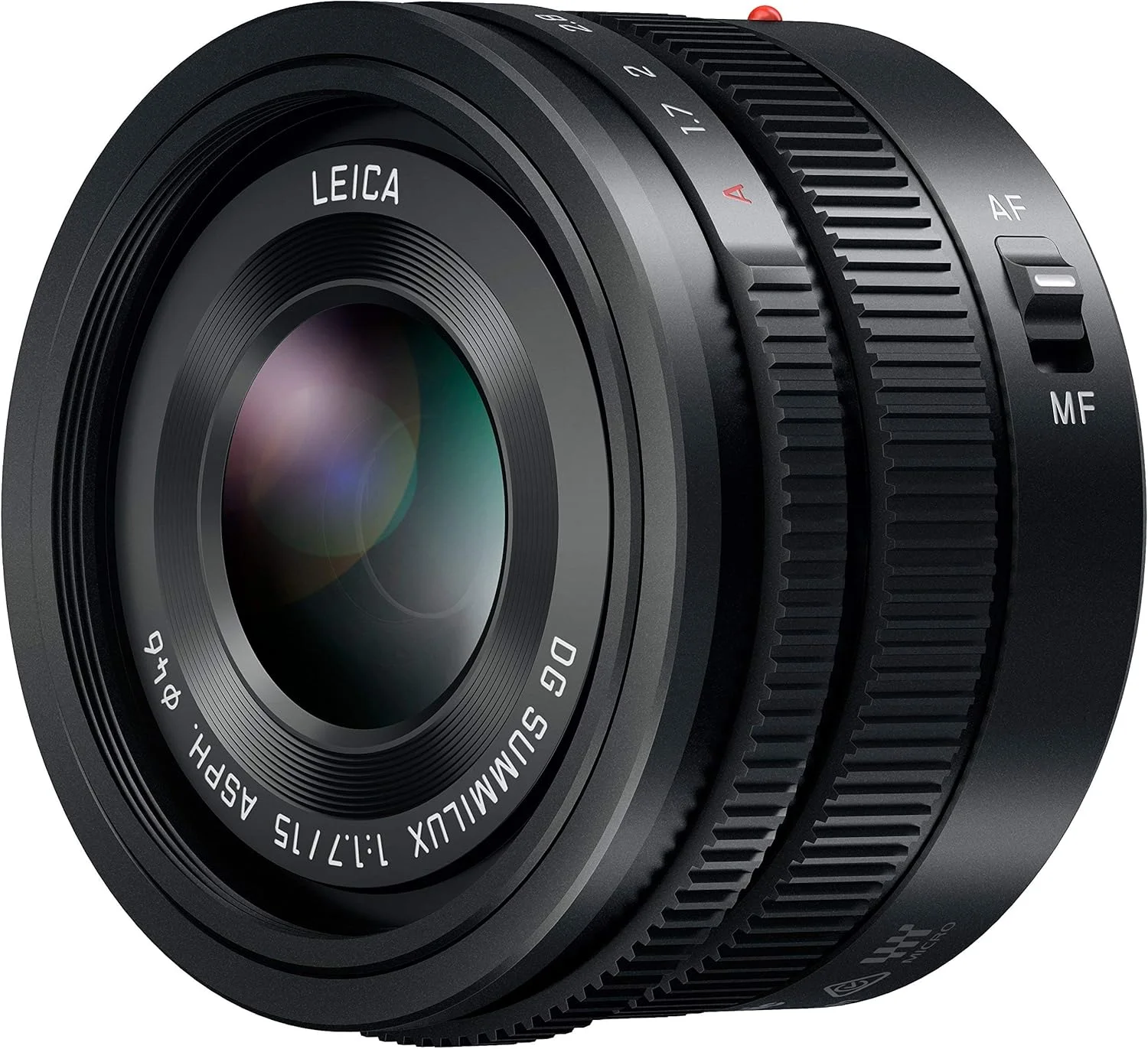 لنز تک‌کانونی واید پاناسونیک Micro Four Thirds برای Leica DG SUMMILUX 15mm / F1.7 ASPH. مشکی H-X015-K