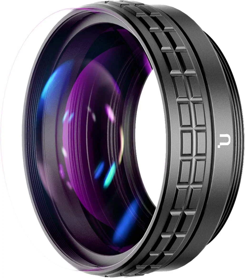 لنز واید انگل PICTRON برای دوربین سونی ZV1 مدل ULANZI WL-1 ZV1 با زاویه دید عریض 18 میلی‌متری / لنز ماکرو 10X، لنز اضافی 2 در 1 برای دوربین سونی ZV1/RX100 VII
