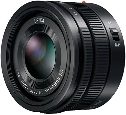 لنز تک‌کانونی واید پاناسونیک Micro Four Thirds برای Leica DG SUMMILUX 15mm / F1.7 ASPH. مشکی H-X015-K